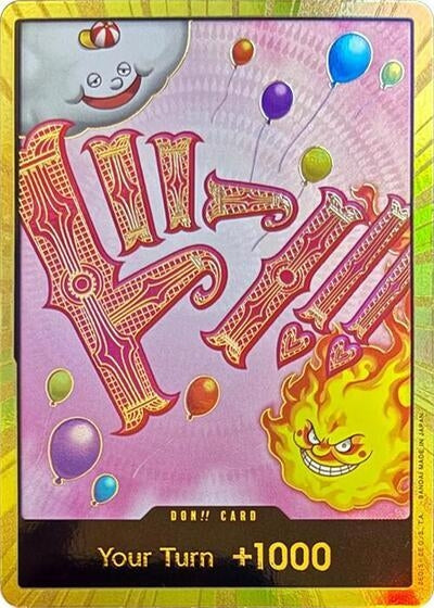 Image for DON!! Card (Big Mom) (Gold) [Premium Booster -The Best-] - One Piece Card Game