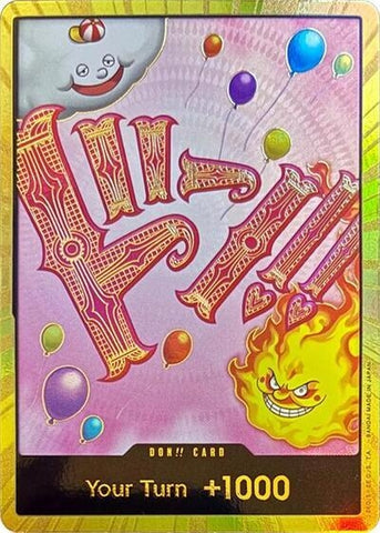 Image for DON!! Card (Big Mom) (Gold) [Premium Booster -The Best-] - One Piece Card Game