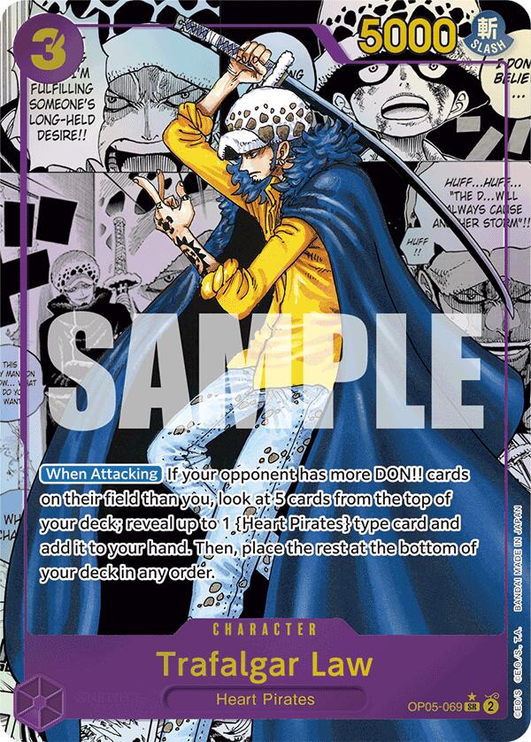 Trafalgar Law (Alternate Art) (Manga) [Premium Booster: The Best]