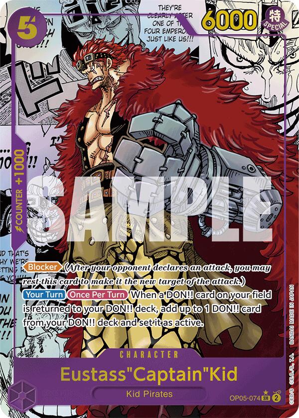 Eustass"Captain"Kid (Alternate Art) (Manga) [Premium Booster: The Best]