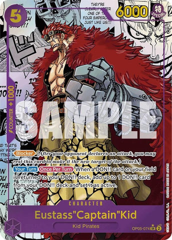 Image for Eustass"Captain"Kid (OP05-074) (Manga) (OP05-074) - One Piece Card Game