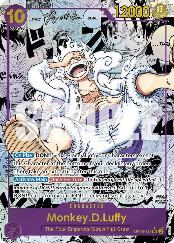 Image for Monkey.D.Luffy (OP05-119) (Manga) (OP05-119) - One Piece Card Game