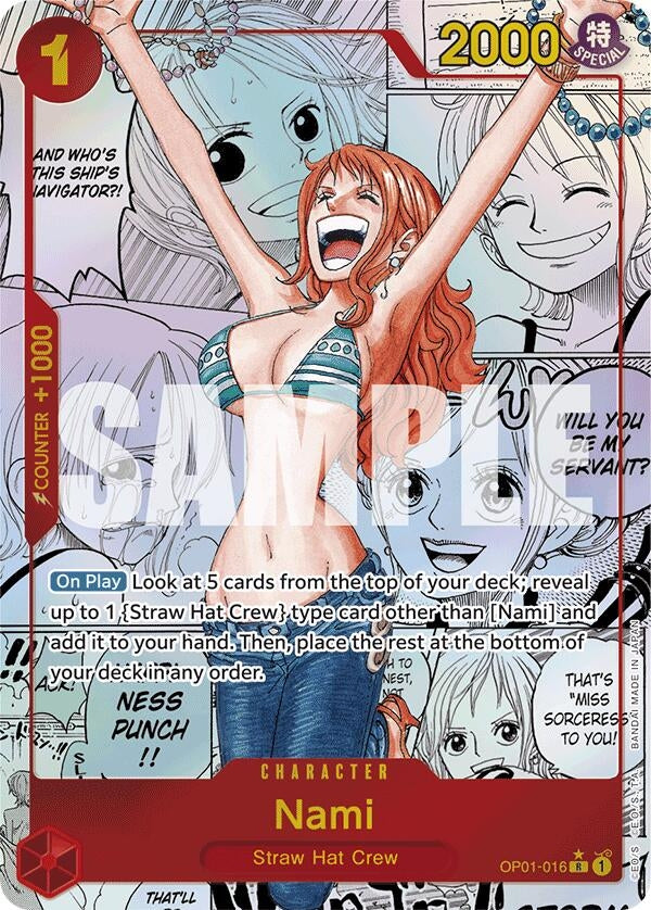 Image for Nami (OP01-016) (Manga) (OP01-016) - One Piece Card Game