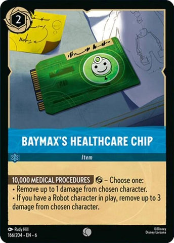 Image for Baymax's Healthcare Chip (166/204) [Azurite Sea]