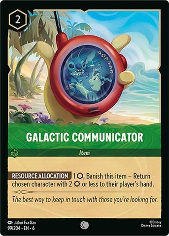 Image for Galactic Communicator (99/204) [Azurite Sea]