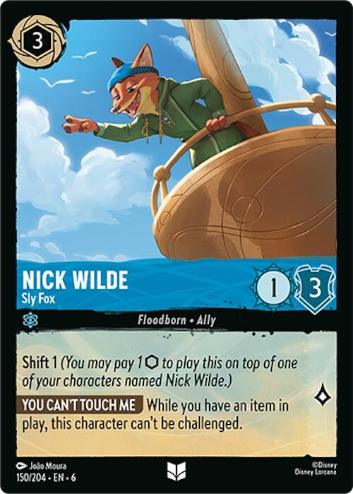 Image for Nick Wilde (150/204) [Azurite Sea]