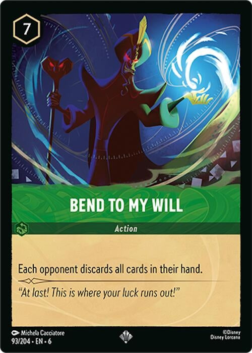 Image for Bend to My Will (93/204) [Azurite Sea]