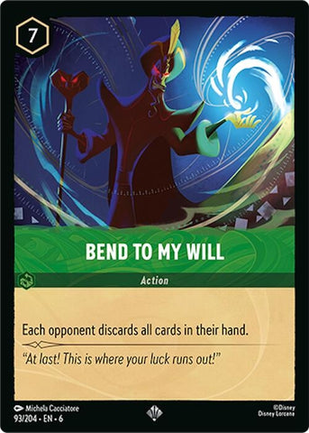 Image for Bend to My Will (93/204) [Azurite Sea]