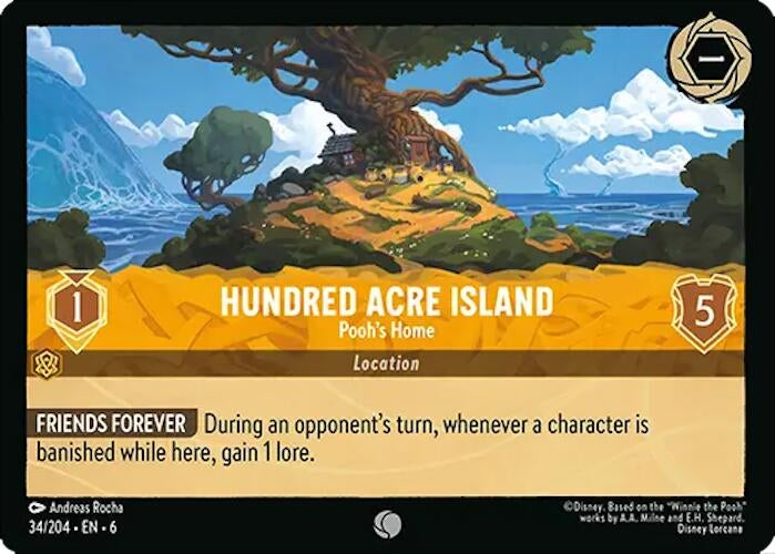 Hundred Acre Island (34/204) [Azurite Sea]