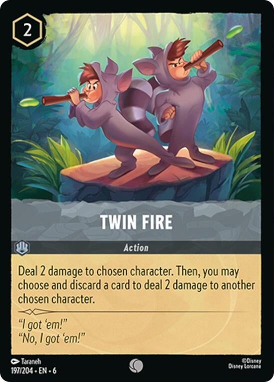 Image for Twin Fire (197/204) [Azurite Sea]