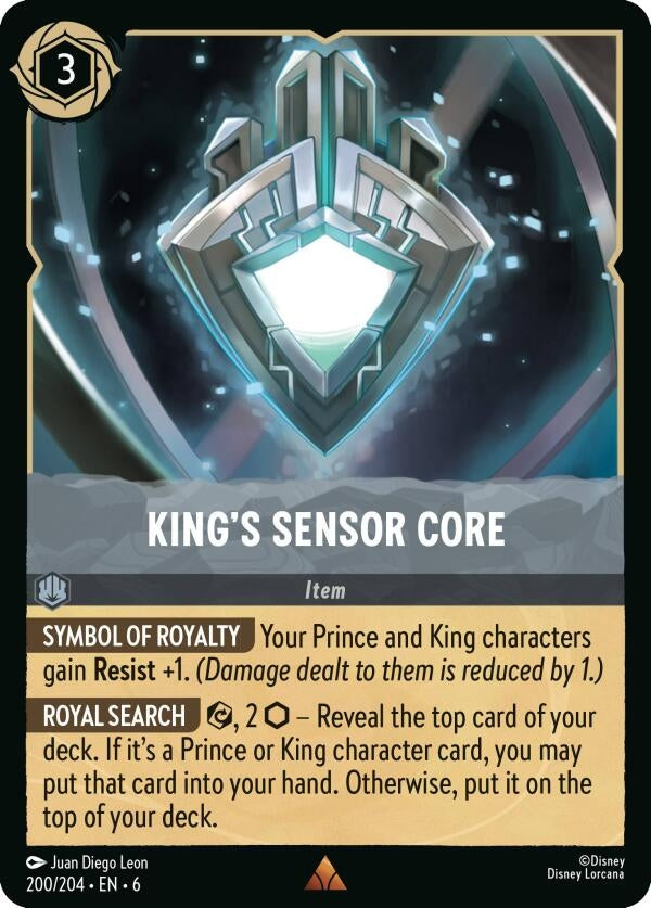 Image for King's Sensor Core (200/204) [Azurite Sea]
