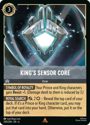 Image for King's Sensor Core (200/204) [Azurite Sea]