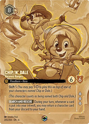 Image for Chip 'n' Dale (205/204) [Azurite Sea]