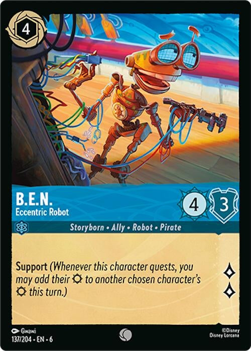Image for B.E.N. (137/204) [Azurite Sea]
