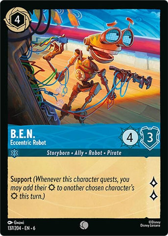 Image for B.E.N. (137/204) [Azurite Sea]