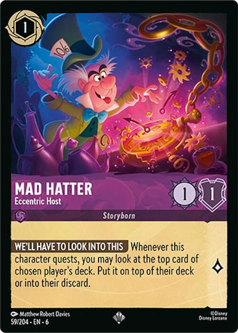 Image for Mad Hatter (59/204) [Azurite Sea]