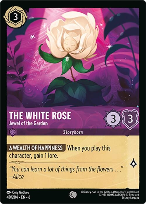 Image for The White Rose (40/204) [Azurite Sea]