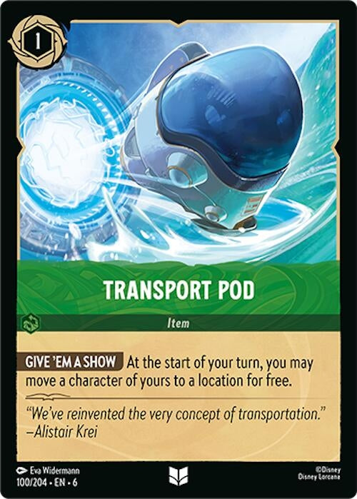 Image for Transport Pod (100/204) [Azurite Sea]