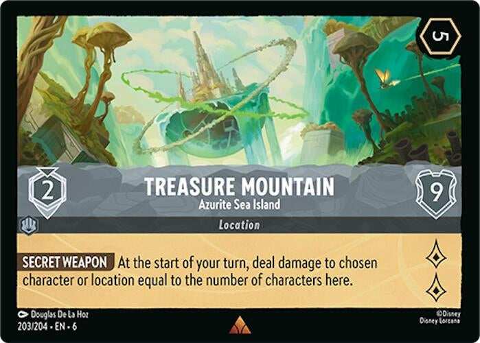Image for Treasure Mountain (203/204) [Azurite Sea]