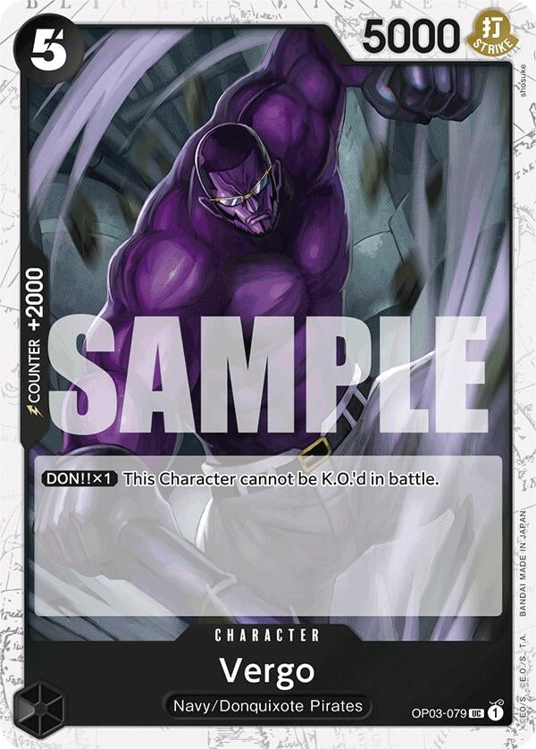 Image for Vergo (Jolly Roger Foil) (OP03-079) - One Piece Card Game