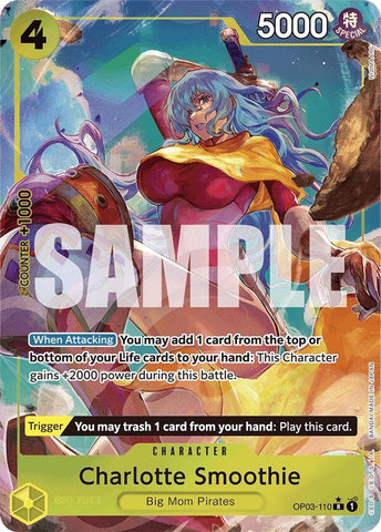 Image for Charlotte Smoothie (Full Art) (OP03-110) - One Piece Card Game