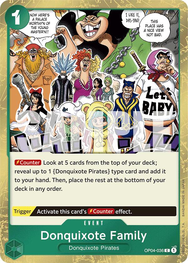 Donquixote Family [Premium Booster: The Best]