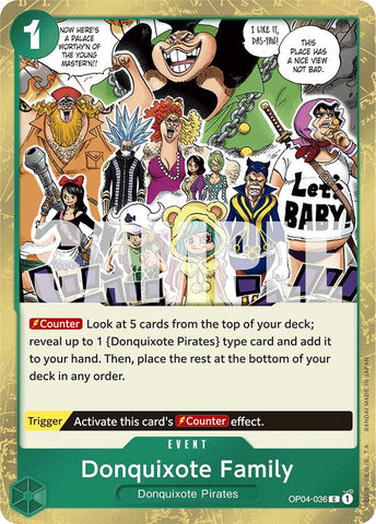 Donquixote Family [Premium Booster: The Best]