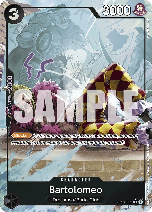 Bartolomeo (Full Art) [Premium Booster: The Best]
