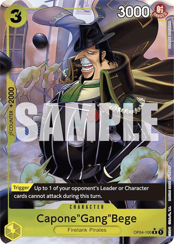 Capone"Gang"Bege (Full Art) [Premium Booster: The Best]
