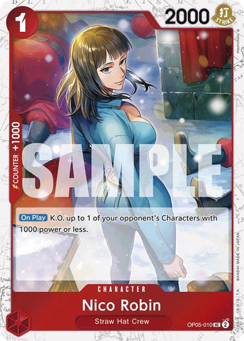 Image for Nico Robin (Jolly Roger Foil) (OP05-010) - One Piece Card Game