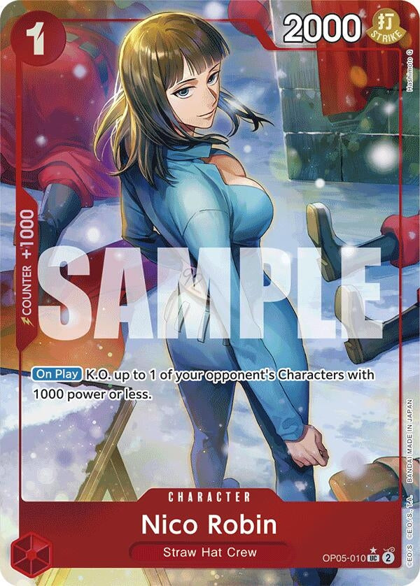 Image for Nico Robin (Full Art) (OP05-010) - One Piece Card Game