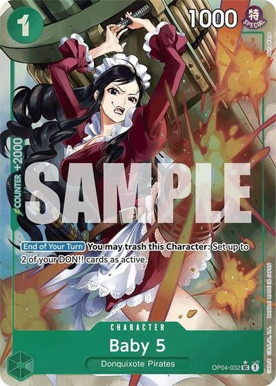 Image for Baby 5 (OP04-032) (Full Art) (OP04-032) - One Piece Card Game