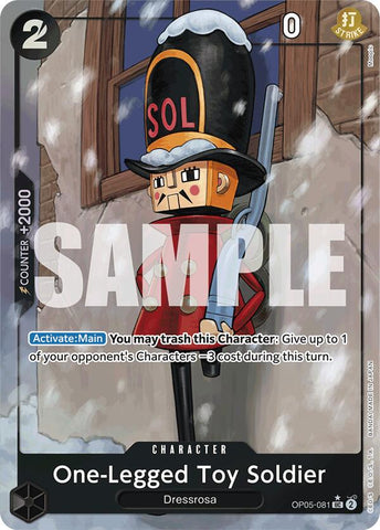 One-Legged Toy Soldier (Full Art) [Premium Booster: The Best]