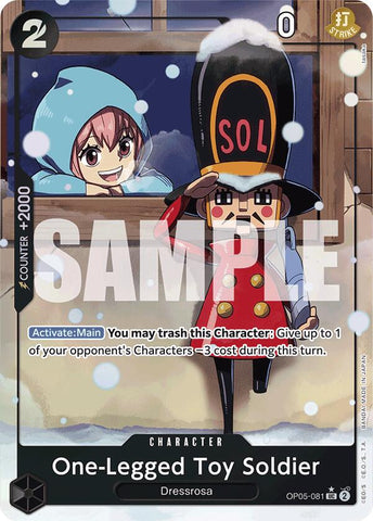 One-Legged Toy Soldier (Alternate Art) [Premium Booster: The Best]