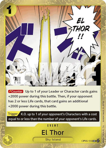 El Thor [Premium Booster: The Best]