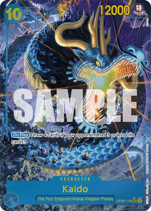 Kaido (Alternate Art) [Premium Booster: The Best]
