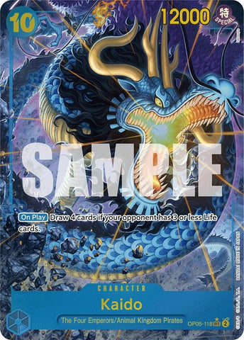 Image for Kaido (OP05-118) (Alternate Art) (OP05-118) - One Piece Card Game