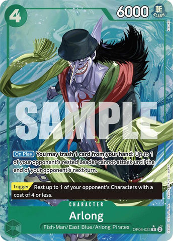 Arlong (Alternate Art) [Premium Booster: The Best]