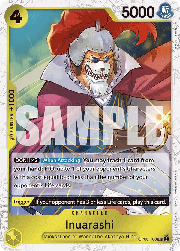Inuarashi [Premium Booster: The Best]