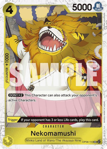 Image for Nekomamushi (Jolly Roger Foil) (OP06-110) - One Piece Card Game