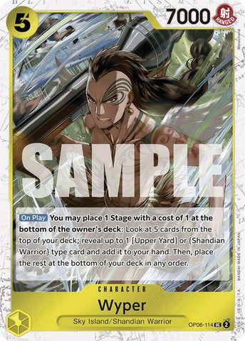Wyper [Premium Booster: The Best]