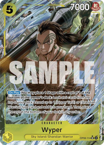Wyper (Full Art) [Premium Booster: The Best]