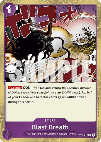 Blast Breath [Premium Booster: The Best]