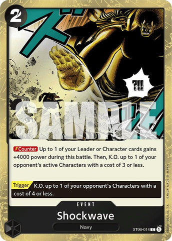 Shockwave [Premium Booster: The Best]