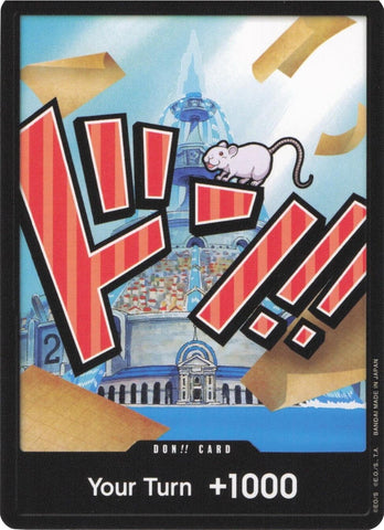 Image for DON!! Card (Iceberg) [Premium Booster -The Best-] - One Piece Card Game