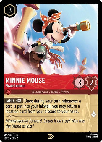 Minnie Mouse - Pirate Lookout (12) [Disney Lorcana Promo Cards]