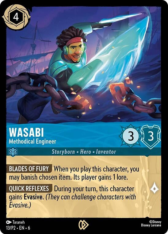 Wasabi - Methodical Engineer (13) [Disney Lorcana Promo Cards]