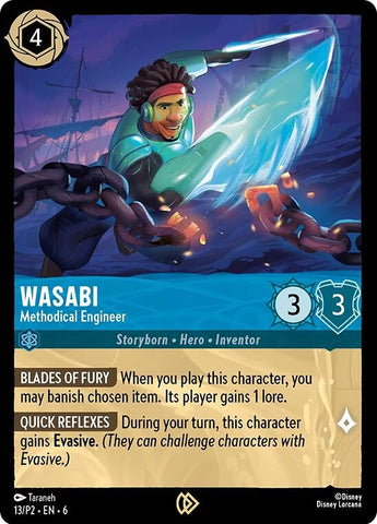 Wasabi - Methodical Engineer (13) [Disney Lorcana Promo Cards]