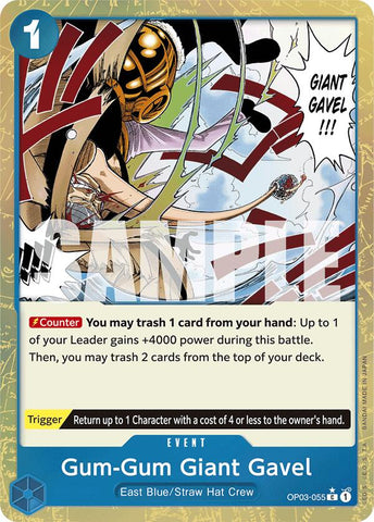 Gum-Gum Giant Gavel (Textured Foil) [Premium Booster: The Best]
