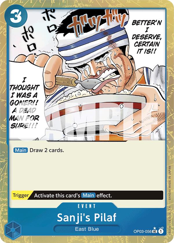 Sanji's Pilaf (Textured Foil) [Premium Booster: The Best]